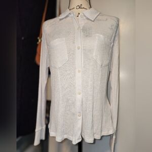 Banana Republic Womans Button Down, Large